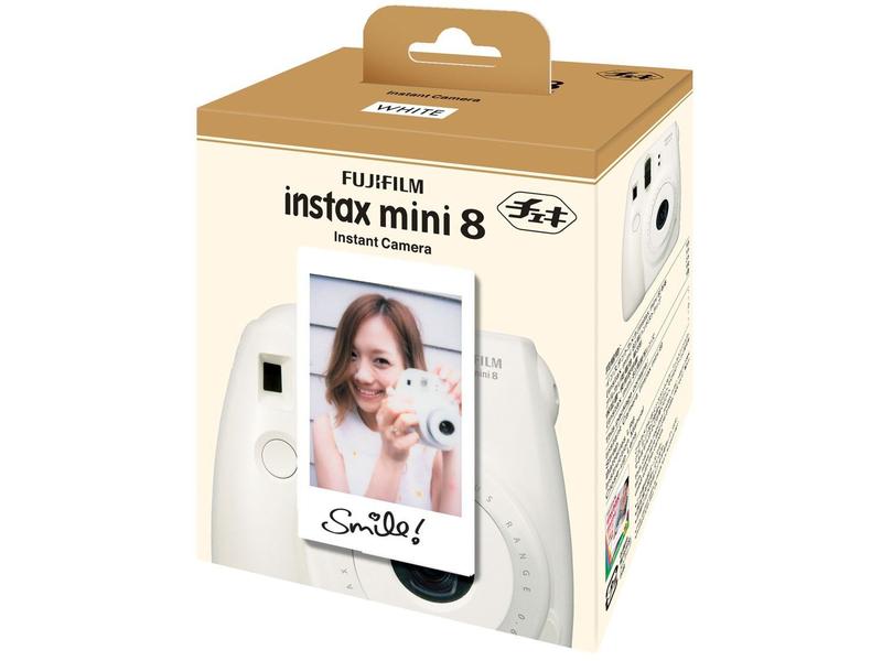 Câmera Instantânea Fujifilm Instax Mini 8 Branco - Flash